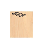 Birch Strips Pack 1 x 8 x 914 mm (6 Pcs.)