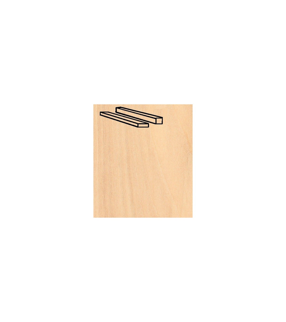 Birch Strips Pack 2 x 4 x 914 mm (6 Pcs.)